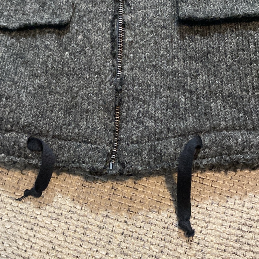 Zara Basic Jacketcoat 3/4 Sleeve Oversized Wool F… - image 7